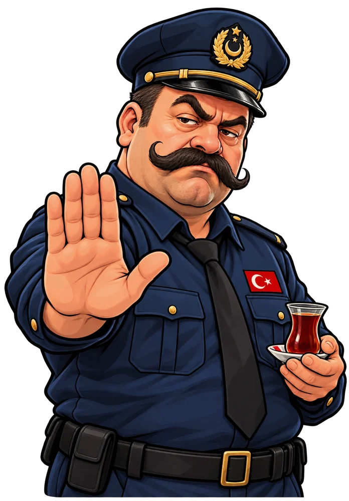 Turkish prison guard